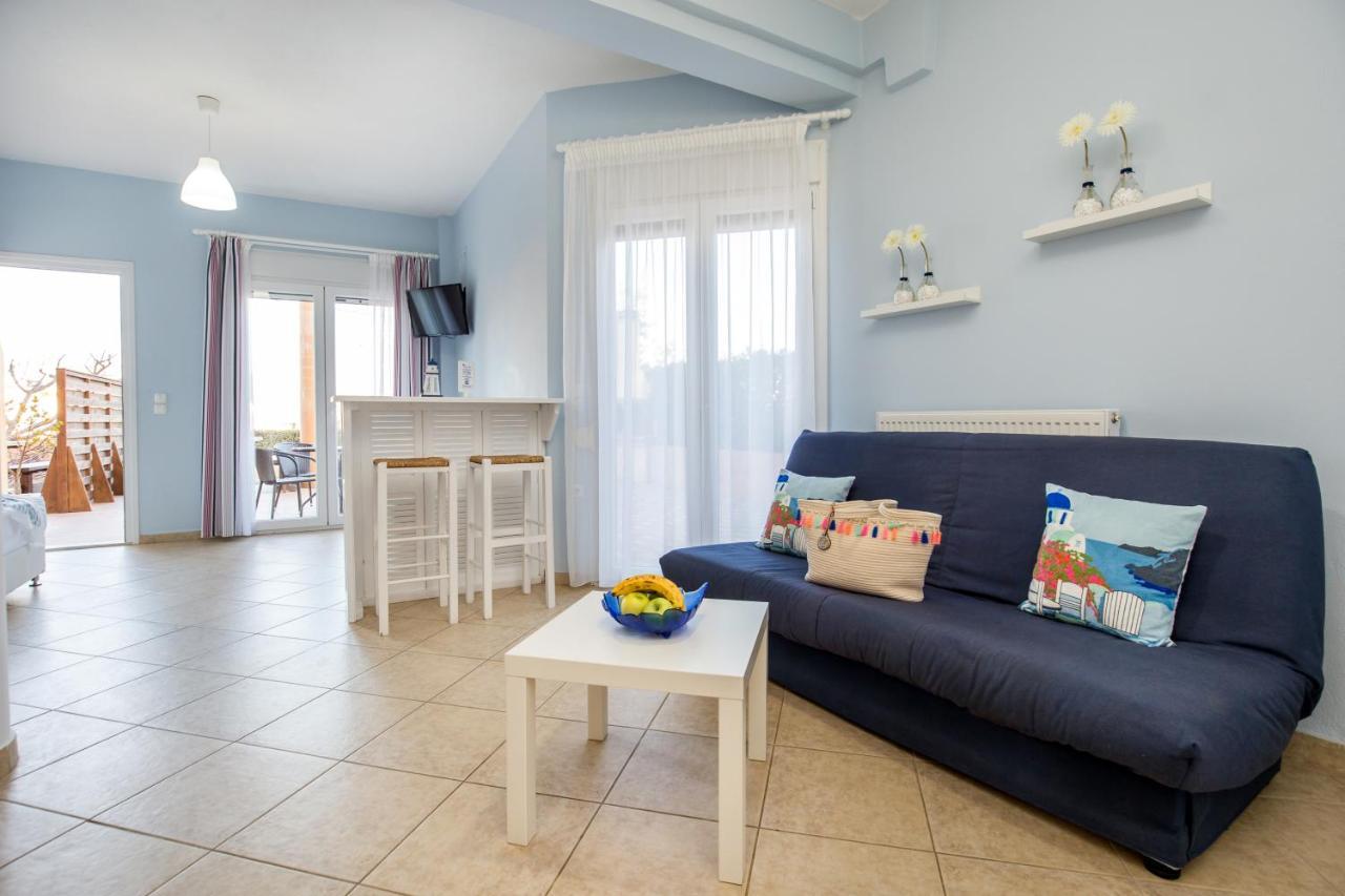 Angels View Luxury Family Apartments Limenaria  Bagian luar foto