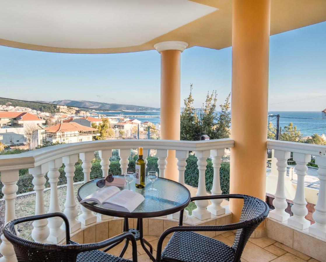 Angels View Luxury Family Apartments Limenaria  Bagian luar foto